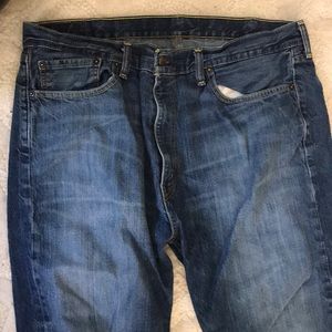 Levi’s 505 faded dark denim